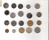 36 Lot interesant de monede si jetoane (fise, token)(20 bucati)