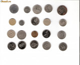 22 Lot interesant de monede si jetoane (fise, token)(20 bucati)