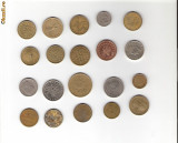92 Lot interesant de monede si jetoane (fise, token)(20 bucati)