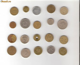 49 Lot interesant de monede si jetoane (fise, token)(20 bucati)