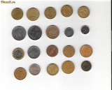 82 Lot interesant de monede si jetoane (fise, token)(20 bucati)