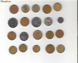 70 Lot interesant de monede si jetoane (fise, token)(20 bucati)