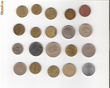 78 Lot interesant de monede si jetoane (fise, token)(20 bucati)