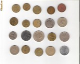 78 Lot interesant de monede si jetoane (fise, token)(20 bucati)