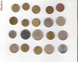 78 Lot interesant de monede si jetoane (fise, token)(20 bucati)