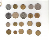 55 Lot interesant de monede si jetoane (fise, token)(20 bucati)