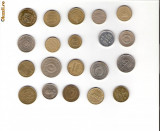 60 Lot interesant de monede si jetoane (fise, token)(20 bucati)