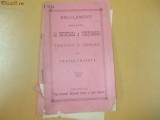 Regulament targ de cereale Craiova 1901