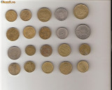 99 Lot interesant de monede si jetoane (fise, token)(20 bucati)