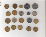 76 Lot interesant de monede si jetoane (fise, token)(20 bucati)