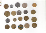 15 Lot interesant de monede si jetoane (fise, token)(20 bucati)