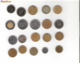 62 Lot interesant de monede si jetoane (fise, token)(20 bucati)