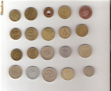 59 Lot interesant de monede si jetoane (fise, token)(20 bucati)