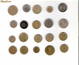 45 Lot interesant de monede si jetoane (fise, token)(20 bucati)
