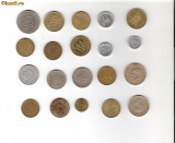 51 Lot interesant de monede si jetoane (fise, token)(20 bucati)