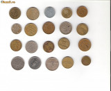 23 Lot interesant de monede si jetoane (fise, token)(20 bucati)