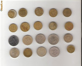 84 Lot interesant de monede si jetoane (fise, token)(20 bucati)