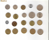 58 Lot interesant de monede si jetoane (fise, token)(20 bucati)