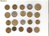 105 Lot interesant de monede si jetoane (fise, token)(20 bucati)