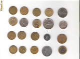 123 Lot interesant de monede si jetoane (fise, token)(20 bucati)