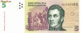 ARGENTINA █ bancnota █ 5 Pesos █ 2003- █ P-353a █ UNC █ necirculata