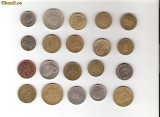 120 Lot interesant de monede si jetoane (fise, token)(20 bucati)