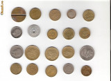 133 Lot interesant de monede si jetoane (fise, token)(20 bucati)