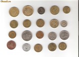 129 Lot interesant de monede si jetoane (fise, token)(20 bucati)