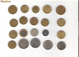 119 Lot interesant de monede si jetoane (fise, token)(20 bucati)