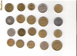 109 Lot interesant de monede si jetoane (fise, token)(20 bucati)