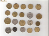 110 Lot interesant de monede si jetoane (fise, token)(20 bucati)
