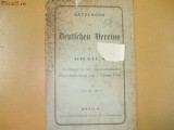 Satzungen des Deutsches Vereins Braila 1894