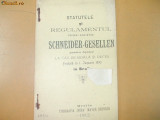 Statute Soc. ,,Schneider - Gesellen&quot; Braila 1912