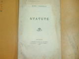 Statute Clubul ,,Cosmopolit&quot; Bucuresti 1905