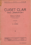 14 Reviste Cuget clar (Noul Samanator) - an III,nr.1-14/1938