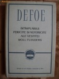 INTIMPLARILE FERICITE SI NEFERICITE ALE VESTITEI MOLL FLANDERS - DANIEL DEFOE, 1958