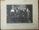 Cumpara ieftin Foto pe carton , familie de preoti , Iasi , 1916