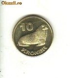 bnk mnd Groenlanda 10 kroner 2010 unc