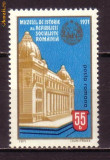 Romania L763 Muzeul National de Istorie 1971