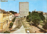 CP182-73 Braila. Hotel ,,Traian&quot; -circulata 1984
