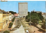 CP182-83 Braila. Hotel ,,Traian&quot; -circulata 1984