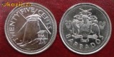 Barbados 25 cent 2008 UNC
