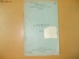 Livret Soc. industrie lemn ,,Moldova&quot; Piatra Neamt 1907