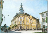CP183-05 Cluj-Napoca. Hotel Continental -circulata 1988