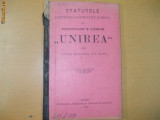 Statute Soc. de productie ,,Unirea&quot; Giurgiu 1907