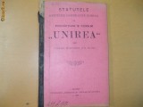 Statute Soc. de productie ,,Unirea&quot; Giurgiu 1907