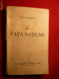 D.D.PATRASCANU - IN FATA NATIUNII -Prima Editie 1925
