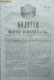 Cumpara ieftin Buletin , foaie oficiala , nr. 33 , 1849