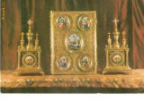 CP184-54 Manastirea Secu. Chivot si Evanghelie -circulata 1975