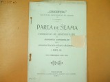 Darea de seama Soc. ,,Comertul&quot; Turnu Severin 1913